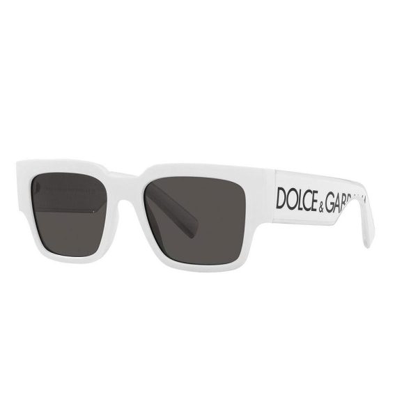 DOLCE&GABBANA DG 6184 3312/87 Men Sunglasses White - Image 2