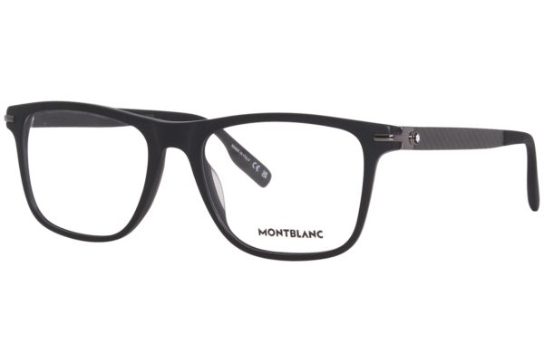 MONT BLANC MB0251O 001 L Men Optical Frame BLACK - Image 2