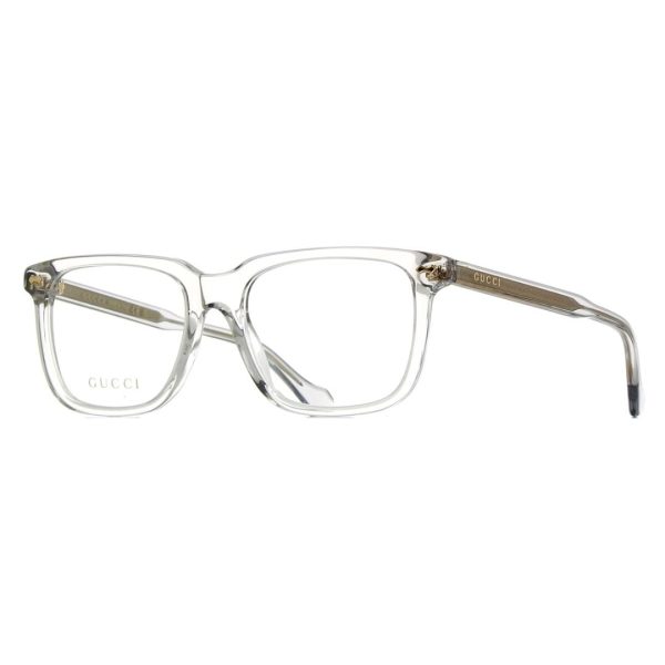 GUCCI GG0737O-010 MEN OPTICAL FRAME GREY