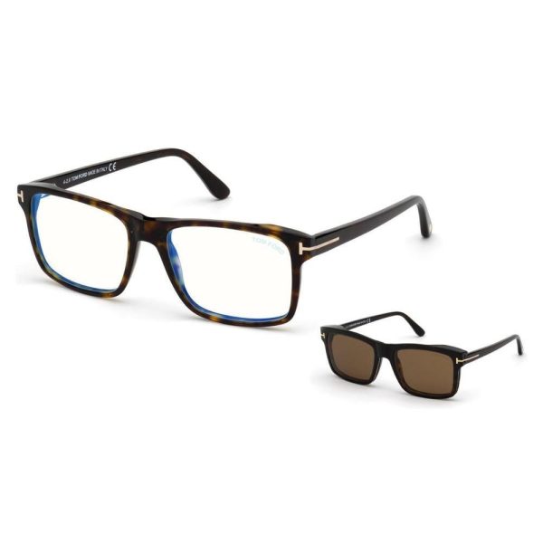 TOM FORD TF 5682 B 052 Unisex Optical Frame Havana Brown - Image 2