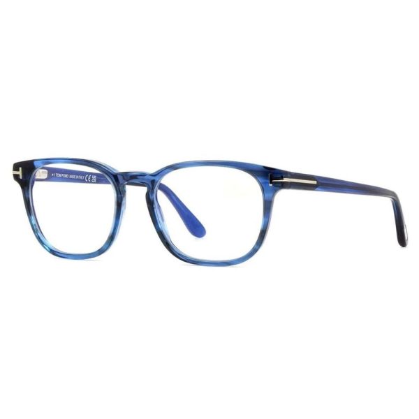 TOM FORD TF 5868-B 092 Unisex Optical Frame Havana Blue - Image 2