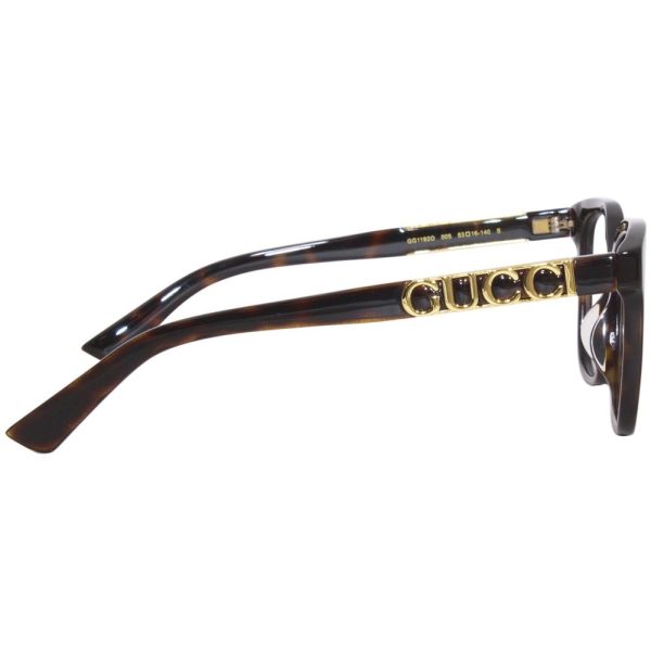 Gucci GG1192O-005 Women Optical Frame HAVANA - Image 3