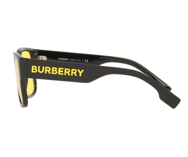 BURBERRY B 4358 3001/85 Men Sunglasses BLACK - Image 3