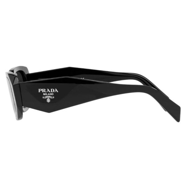 PRADA OPR 17WS-1AB5SO Women Sunglasses Black - Image 3