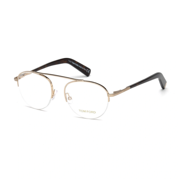 TOM FORD TF 5451 28B Unisex Optical Frame GOLD - Image 3