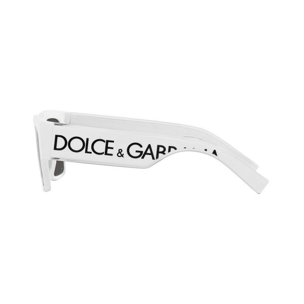 DOLCE&GABBANA DG 6184 3312/87 Men Sunglasses White - Image 3