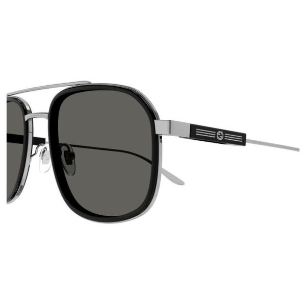 GUCCI GG1310S 001 Men Sunglass GUNMETAL - Image 3