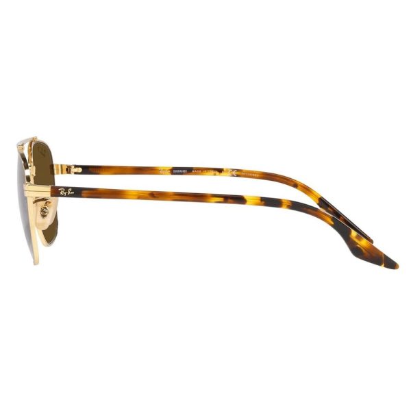 RAYBAN RB 3688 001/AN Unisex Sunglasses Gold - Image 3