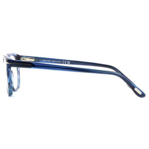 TOM FORD TF 5868-B 092 Unisex Optical Frame Havana Blue - Image 3