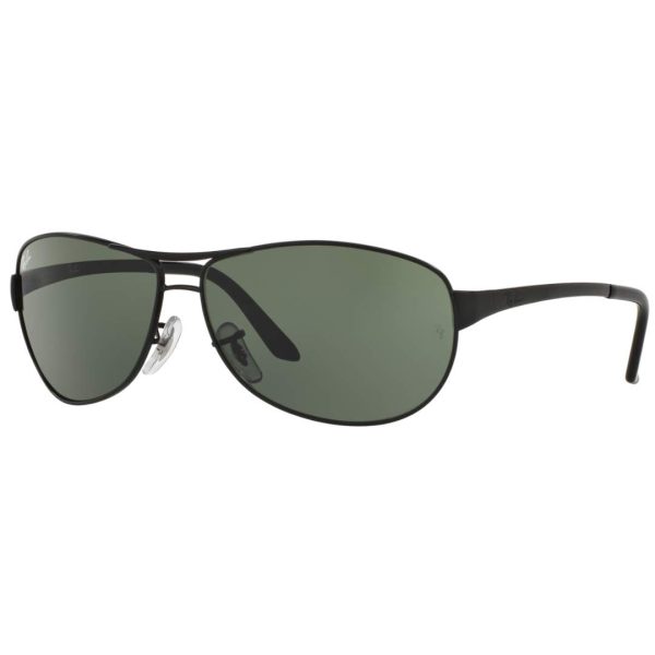 RayBan RB 3342 006 60 3N Men Sunglass Black - Image 2