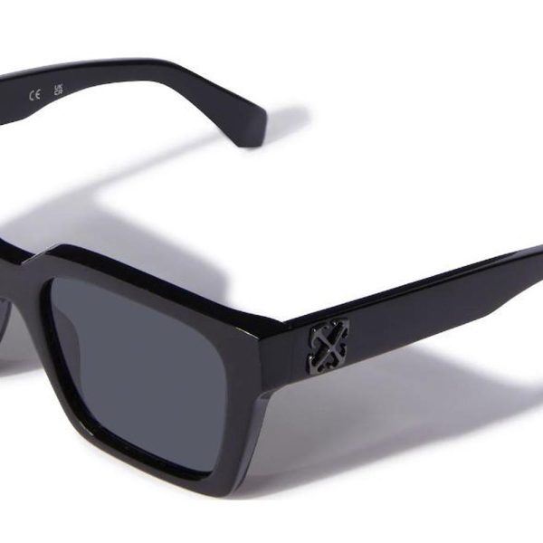 OFF-WHITE OERI 111 1007 Unisex Sunglass Black - Image 2