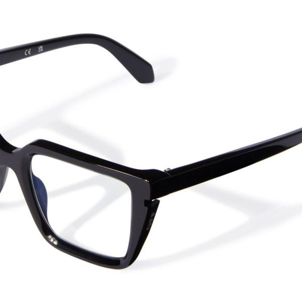 OFF-WHITE OERJ 052 1000 Unisex Optical Frame Black - Image 2