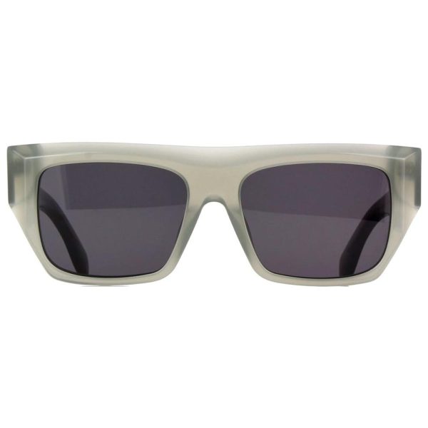 PALM ANGELS PERI052 0907 Unisex Sunglass Grey Crystal