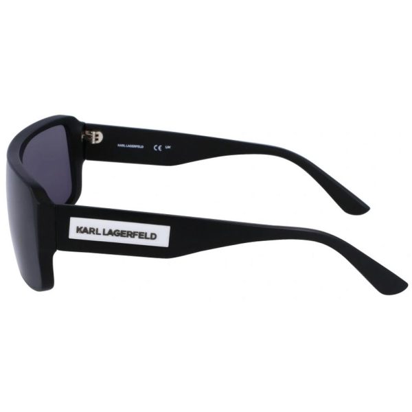 Karl Lagerfeld KL-6129S 002 UNISEX Sunglass BLACK - Image 3