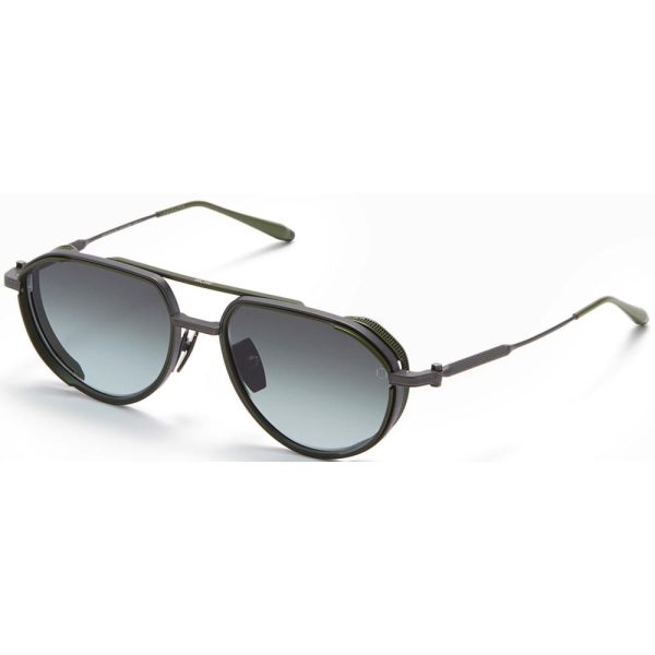 AKONI AKS 511A 54 Unisex Sunglass GREY-GREEN - Image 2