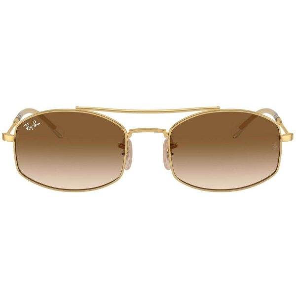 RAYBAN RB 3719 001/51 Unisex Sunglass Gold