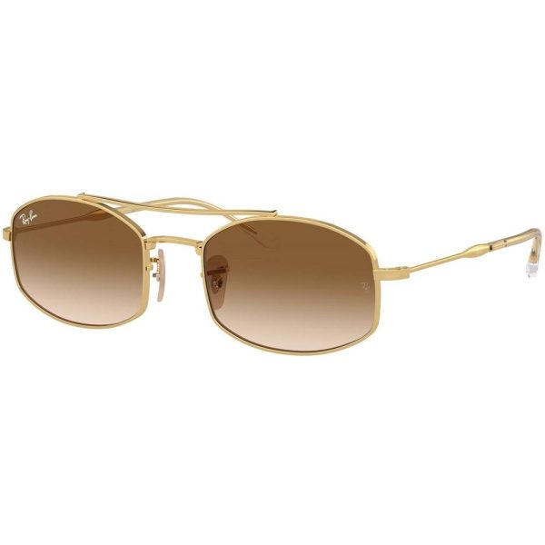 RAYBAN RB 3719 001/51 Unisex Sunglass Gold - Image 2