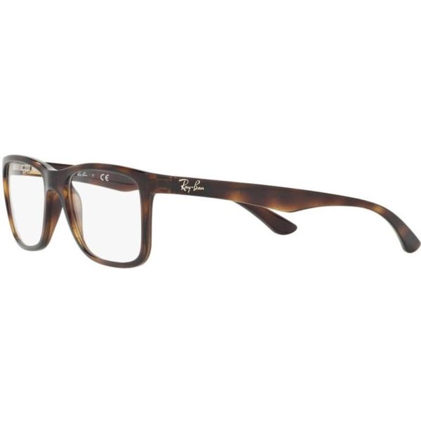 RAYBAN RB 7027I 2012 Unisex Optical Frame Brown - Image 2