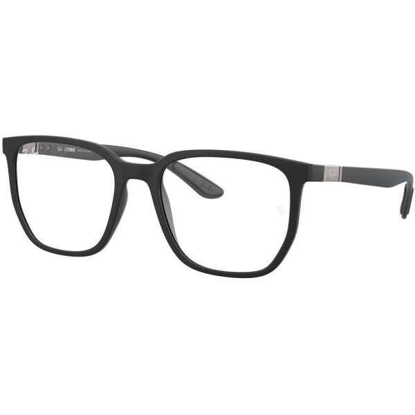 RAYBAN RB 7235 5204 Unisex Optical Frame Black - Image 2