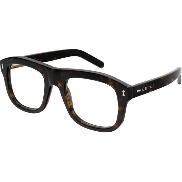 GUCCI GG1712S 002 Men Optical with Clip-On Sunglass Havana - Image 3