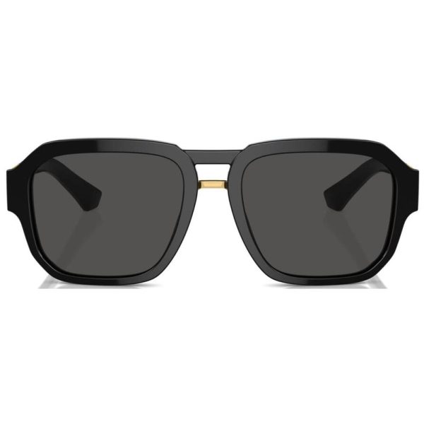 DG 4464 501/87 Men Sunglass Black