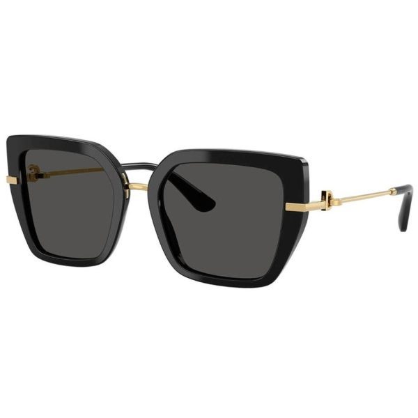 DOLCE&GABBANA DG 4474 501/87 Women Sunglass Black - Image 2