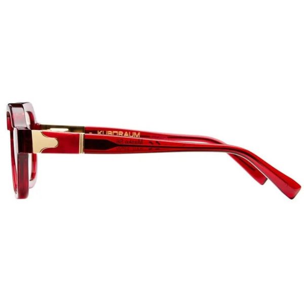 KUBORAUM MASKE S6 RED Unisex Sunglass Red - Image 2