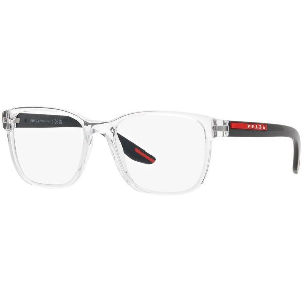 PRADA VPS 06P 2AZ-1O1 Men Optical Glasses Crystal - Image 2