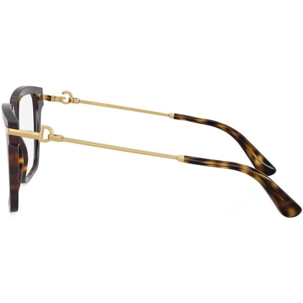 DOLCE&GABBANA DG 3397 502 Women Optical Glasses Havana - Image 3