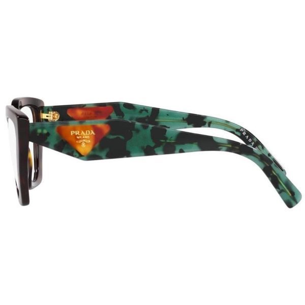 PRADA VPR 09Y 2AU 1O1 Women Optical Glasses Havana - Image 3