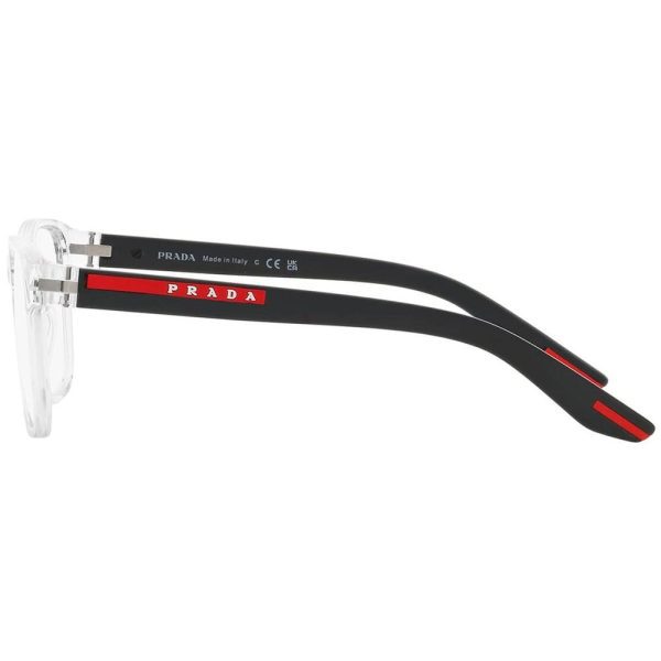 PRADA VPS 06P 2AZ-1O1 Men Optical Glasses Crystal - Image 3