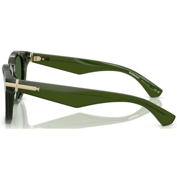 BURBERRY B 4439 4148/71 Men Sunglass Green - Image 3