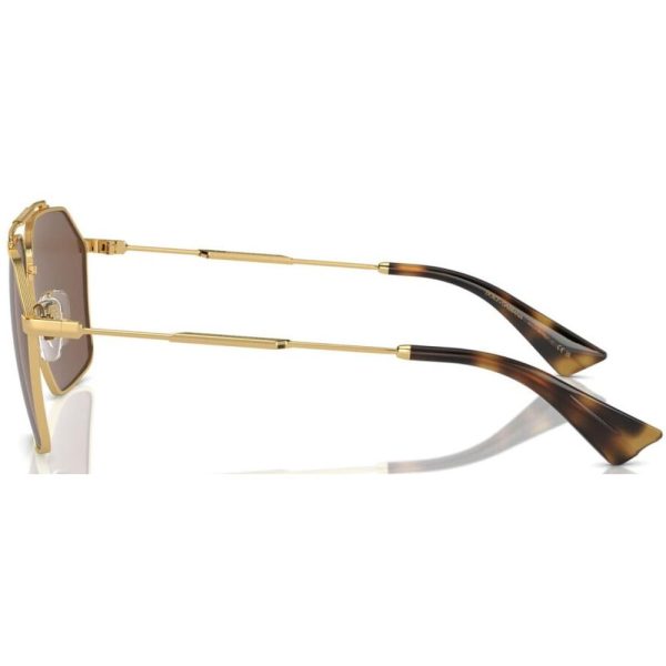 DOLCE&GABBANA DG 2303 02/73 Men Sunglass Gold - Image 3