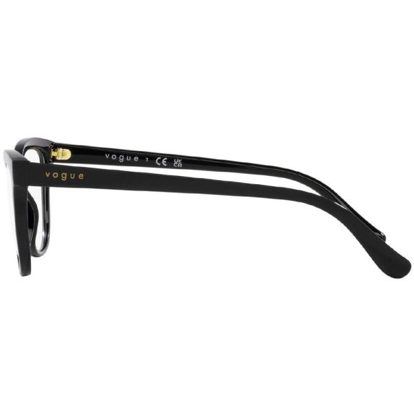 VOGUE VO 5495-I W44 Women Optical Glasses Black - Image 3