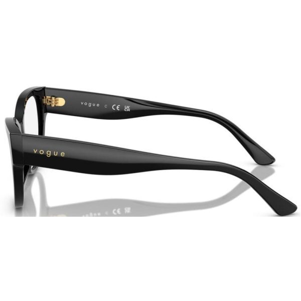 VOGUE VO 5604 W44 Women Optical Glasses Black - Image 3