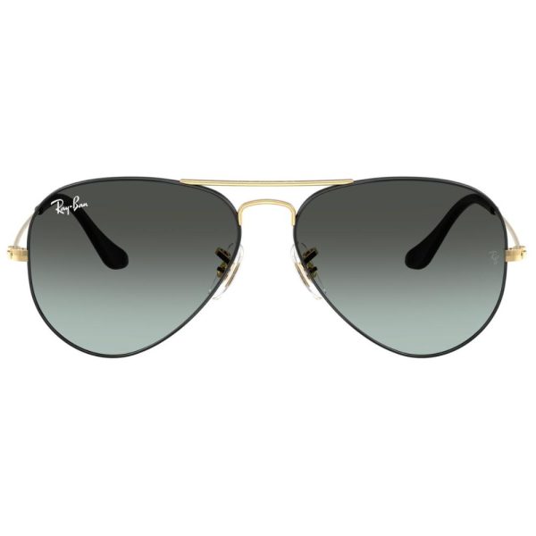 RAYBAN RB3025 9271/GK - Metal full Rayban Black gold Aviator