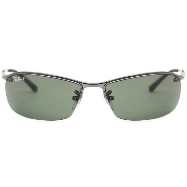 RAYBAN RB3183 004/9A - Metal Supra Rayban Gunmetal Oval