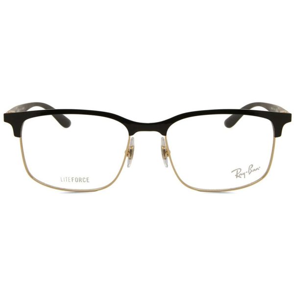 RAYBAN RB6518 2890 - Metal full Rayban Black gold Square