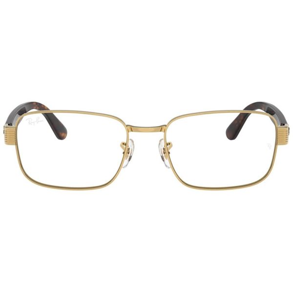 RAYBAN RB6529 2500 - METAL SHEET Rayban Gold brown Square