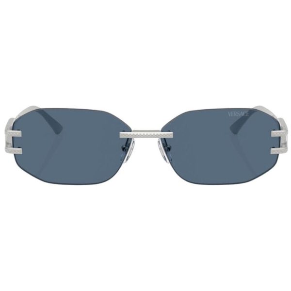 VERSACE VE 2274 1000/80 - 3 pcs VERSACE Silver blue Oval