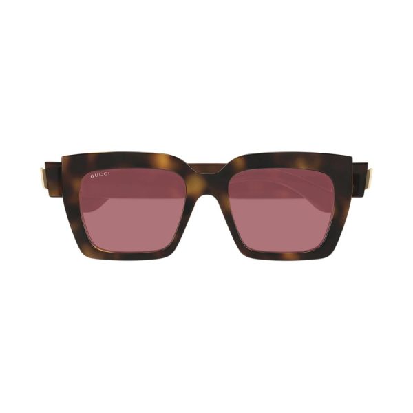 GUCCI GG1689S 002 - Sheet full Gucci Gold brown Ladies