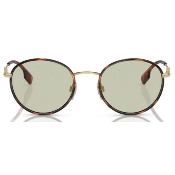 BURBERRY B 3148-D 1109/2 - Metal full BURBERRY Gold brown Round