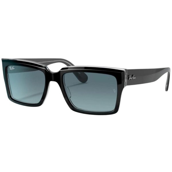 RAYBAN RB2191 1294/3M - Sheet full Rayban Black blue Square - Image 2