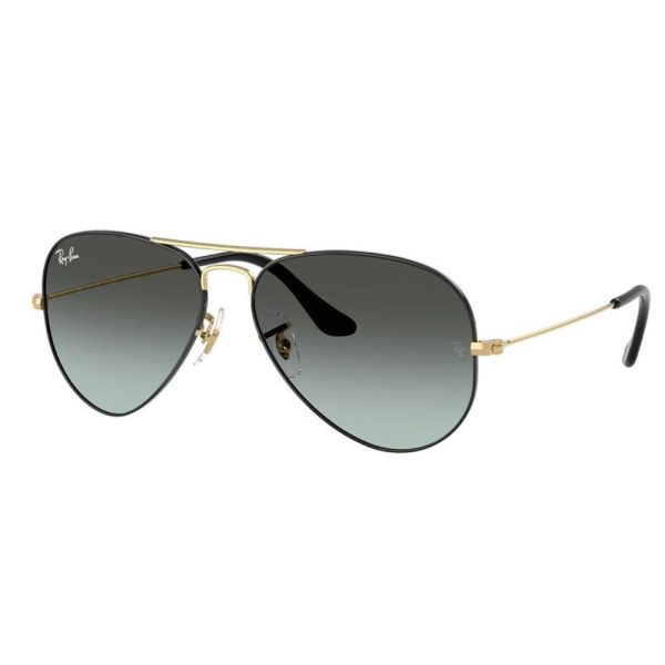 RAYBAN RB3025 9271/GK - Metal full Rayban Black gold Aviator - Image 2