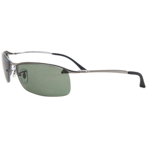 RAYBAN RB3183 004/9A - Metal Supra Rayban Gunmetal Oval - Image 2