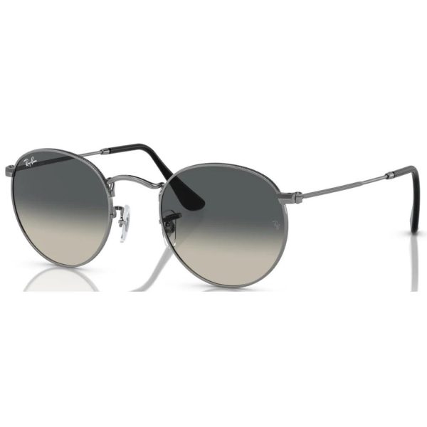 RAYBAN RB3447 004/71 - Metal full Rayban Gunmetal Round - Image 2