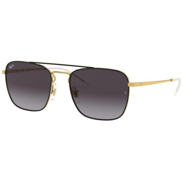 RAYBAN RB3588 9054/8G - Metal full Rayban Black gold Square - Image 2