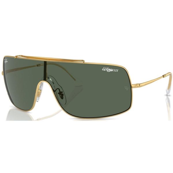 RAYBAN RB3897 001/71 - Metal full Rayban Black gold Square - Image 2