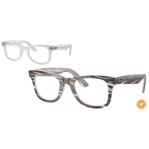 RAYBAN RB4340V 8382 - Sheet full Rayban Grey Square - Image 2