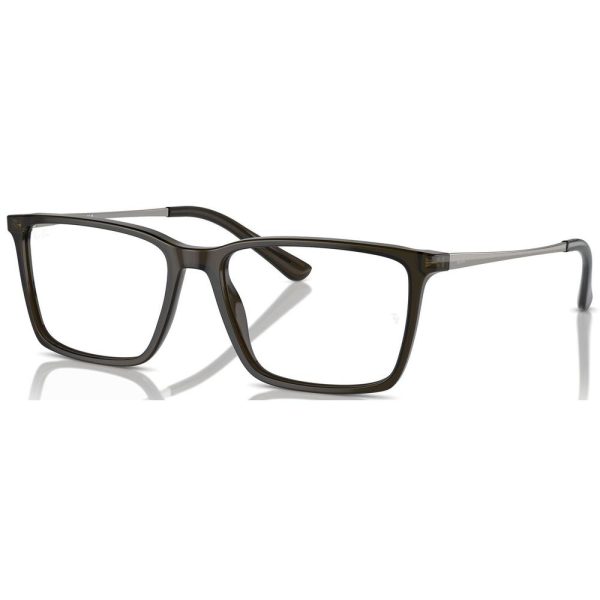 RAYBAN RB5410I 8372 - METAL SHEET Rayban Silver black Square - Image 2